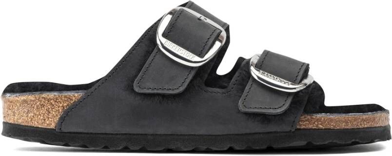 Birkenstock Damessandalen Arizona Big Buckle Natural Leather Oiled Etroit Zwart Dames - Foto 18