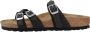Birkenstock Damessandalen Mayari Vegan Birko-Flor Birkibuc Large Black Dames - Thumbnail 16