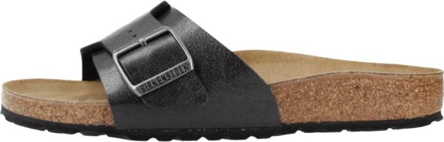 Birkenstock Sliders Black Dames