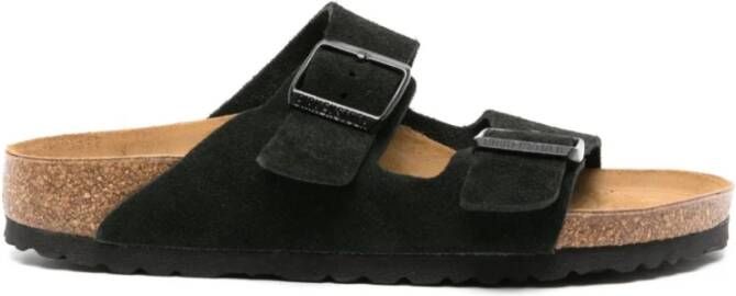 Birkenstock Sliders Black Heren