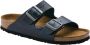 Birkenstock Arizona blauw geolied leer zacht voetbed regular sandalen uni(1013643 ) - Thumbnail 3