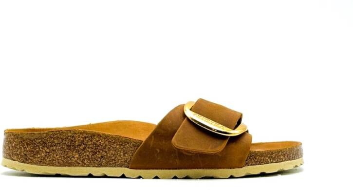 Birkenstock slippers MADRID BIG BUCKLE met ergonomisch gevormd voetbed in smalle schoenwijdte - Foto 12