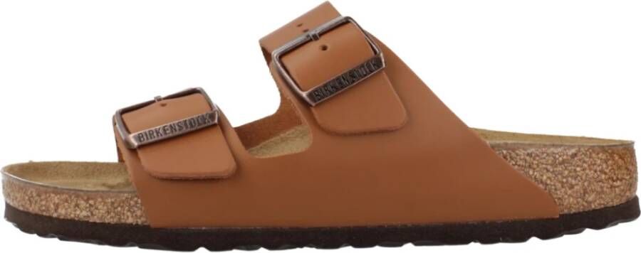Birkenstock Sliders Brown Dames