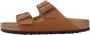 Birkenstock Slipper Arizona 1019075 Ginger Brown Natuurleer Smal 10½ - Thumbnail 2