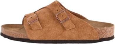 Birkenstock Schuifregelaars Brown