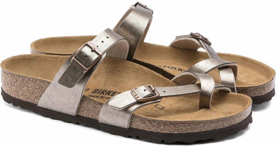 Birkenstock Groene zomersliders Stijlvol en comfortabel Green - Foto 9