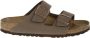 Birkenstock Sliders Bruin Heren - Thumbnail 1