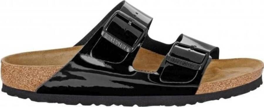 Birkenstock "Sliders Casual Open Platte Schoenen" Zwart - Foto 5