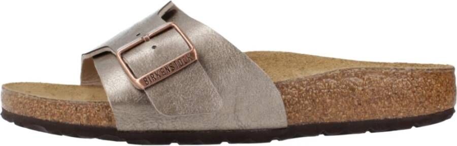 Birkenstock Sliders Gray Dames