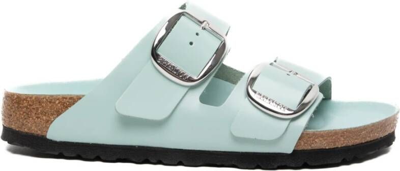 Birkenstock Sliders Green Dames