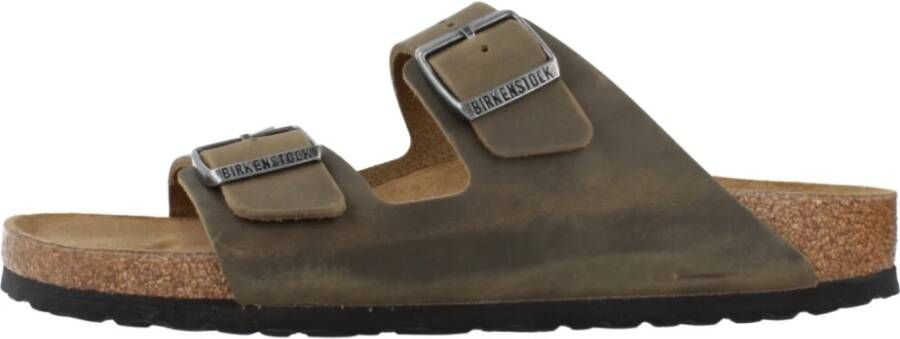 BIRKENSTOCK Slippers Arizona Maat: 46 Materiaal: Leer Kleur: Groen - Foto 7