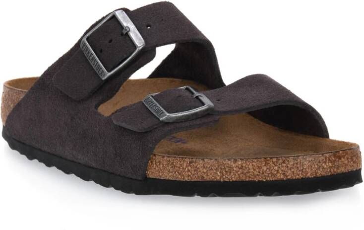 Birkenstock schoenen Arizona VL SFB Velvet Gray 552321 Regular Velvet Gray - Foto 5