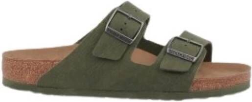 Birkenstock Sliders Groen Dames