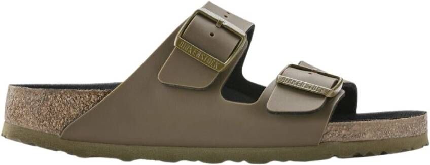 Birkenstock Sliders Groen Heren