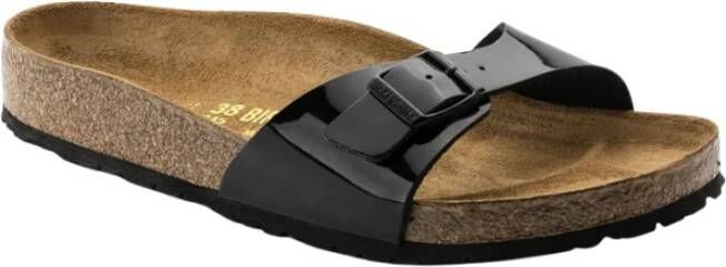 Birkenstock Sandalen Madrid Birko Flor Patent Etroit Zwart Unisex - Foto 11
