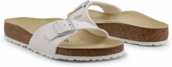 Birkenstock Madrid Slippers White Regular fit | Wit | Imitatieleer - Foto 2