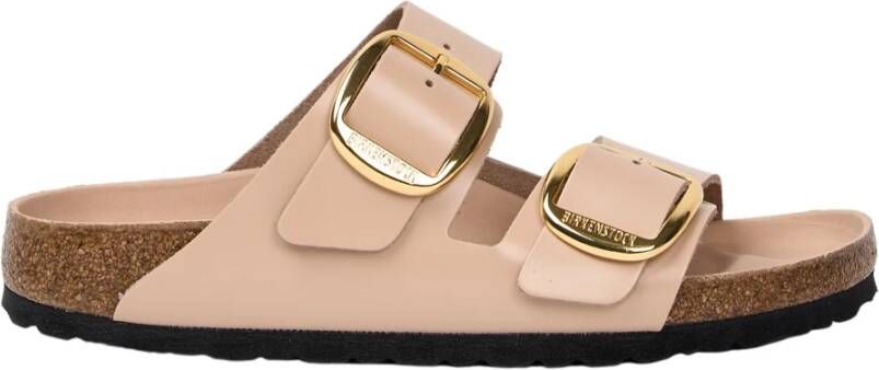 BIRKENSTOCK Slippers Dames Arizona Big Buckle Dames Maat: 41 Materiaal: Leer Kleur: Beige - Foto 6