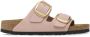 Birkenstock Klassieke Big Buckle Nubuck Leren Sandaal Pink Dames - Thumbnail 21