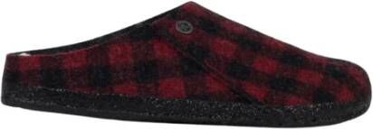 Birkenstock Zermatt Shearling Pantoffels Plaid Red Wolvilt Regular-fit - Foto 2