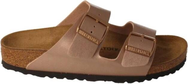 BIRKENSTOCK Slippers Dames Arizona Dames Maat: 35 Materiaal: Leer Kleur: Brons - Foto 10