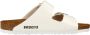 Birkenstock Arizona Grote Gesp Patent Witte Slippers Birko Flor Patent Streetwear - Thumbnail 149