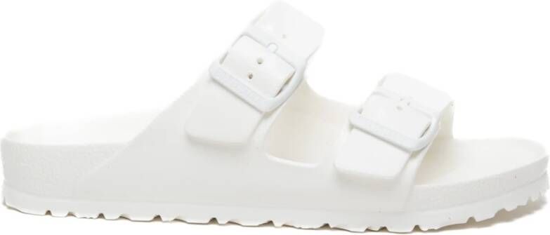 Birkenstock Witte Rubberen Slipper Dubbele Gespsluiting White - Foto 20
