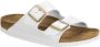 Birkenstock Arizona Grote Gesp Patent Witte Slippers Birko Flor Patent Streetwear - Thumbnail 176
