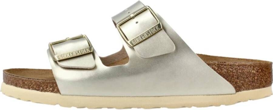 Birkenstock Sliders Yellow Dames