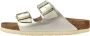Birkenstock Arizona Kids Slippers Electric Metallic Gold Narrow fit | Goud | Imitatieleer - Thumbnail 3