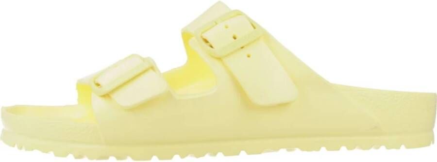 Birkenstock Sliders Yellow Heren