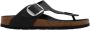 Birkenstock Gizeh Big Buckle Slides Black Dames - Thumbnail 1