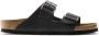 Birkenstock Klassieke Unisex Sandaal van Geolied Nubuck Leer Black Heren - Thumbnail 1