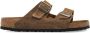 Birkenstock Arizona-10 Dark Tea Suede Regular - Thumbnail 1