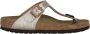 Birkenstock Gizeh Dames Slippers Graceful Taupe Narrow fit | Taupe | Imitatieleer - Thumbnail 22