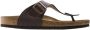 Birkenstock Ramses Habana regular Birko-Flor Nubuck Heren Teenslipper Nubuck Brown - Thumbnail 4