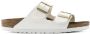 Birkenstock Arizona Grote Gesp Patent Witte Slippers Birko Flor Patent Streetwear - Thumbnail 164
