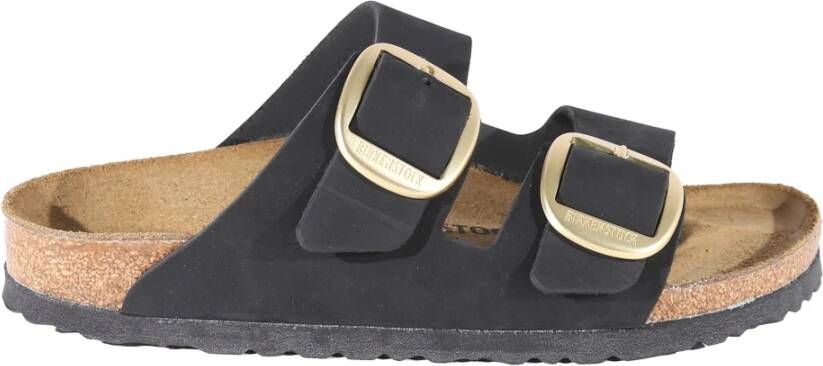 BIRKENSTOCK Slippers Dames Arizona Big Buckle Maat: 41 Materiaal: Nubuck Kleur: Zwart - Foto 10