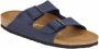 Birkenstock Arizona Heren Slippers Indigo Blue Narrow fit | Blauw | Microvezel - Thumbnail 2