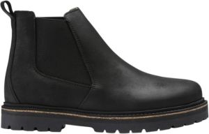 Birkenstock Nubuck Leather Boots Zwart Heren