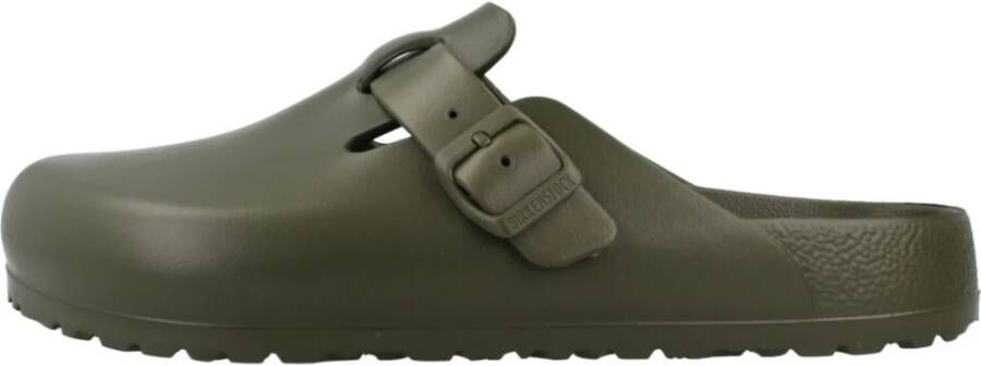 Birkenstock Stijlvolle Boston EVA Muiltjes voor Mannen Green Heren
