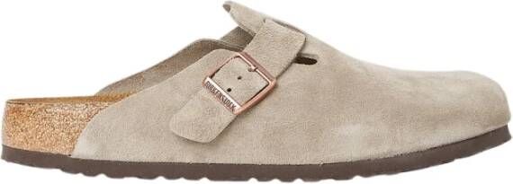 Birkenstock Stijlvolle Boston Mules voor Heren Bruin Heren