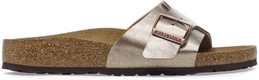 Birkenstock Stijlvolle Catalina Slides Brown Dames