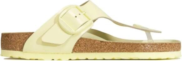 Birkenstock Stijlvolle Flip Flops voor Dames Yellow Dames