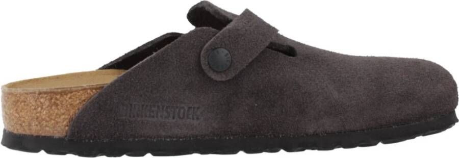 Birkenstock Sandalen Boston Bs Slippers Grijs 1028552 in grijs