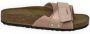 Birkenstock Women's Oita Suede Leather Sandalen Narrow bruin - Thumbnail 1
