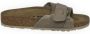 Birkenstock Women's Oita Suede Leather Sandalen Narrow beige bruin - Thumbnail 11