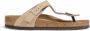 Birkenstock Suede Sandalen Herfst Winter Collectie Beige Dames - Thumbnail 1
