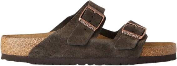 BIRKENSTOCK Slippers Arizona Maat: 43 Materiaal: Leer Kleur: Bruin - Foto 8