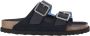 Birkenstock Suede Trim Sandalen Kurkzool Blue Heren - Thumbnail 1
