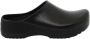 Birkenstock Waterdichte Klompen met In reliëf gemaakt Logo Black Heren - Thumbnail 9